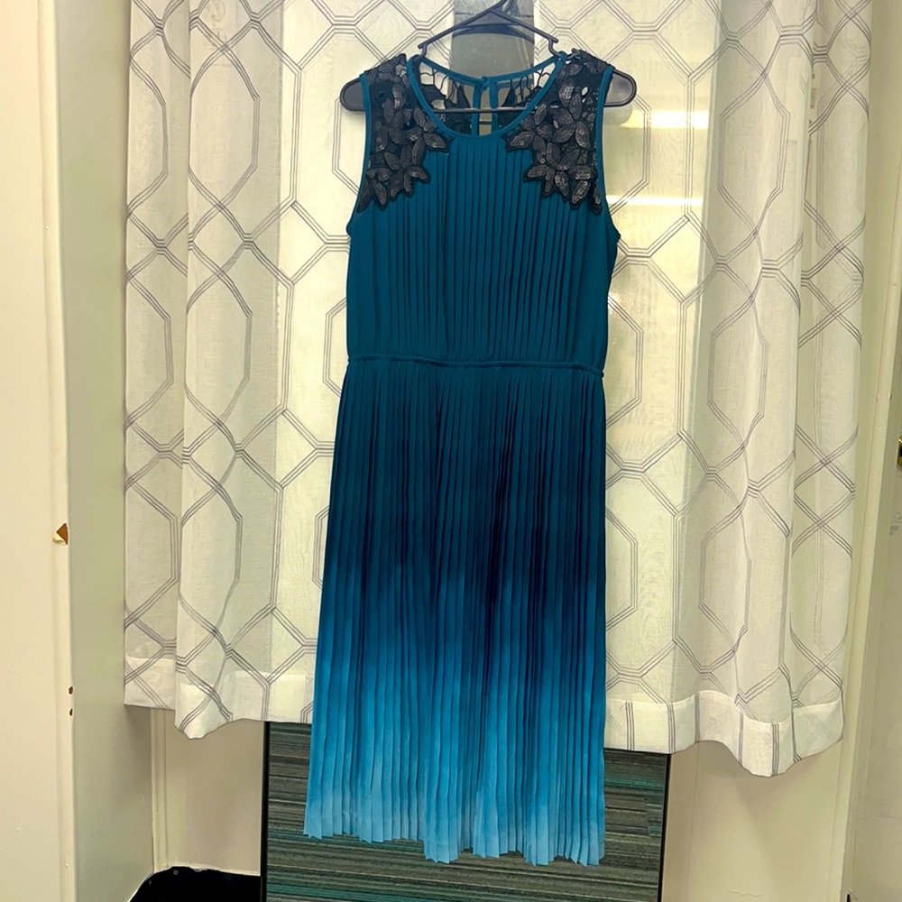 EUC Anthropologie Yoana Barashchi pleated Dress